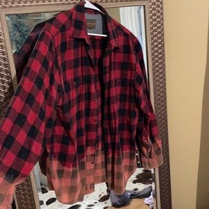Faded red flannel